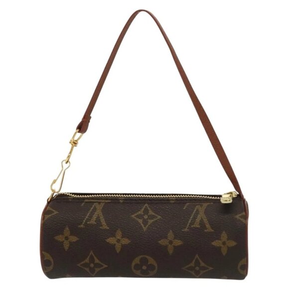 LOUIS VUITTON Monogram Papillon Pouch LV Auth sw1369 - Picture 2 of 16